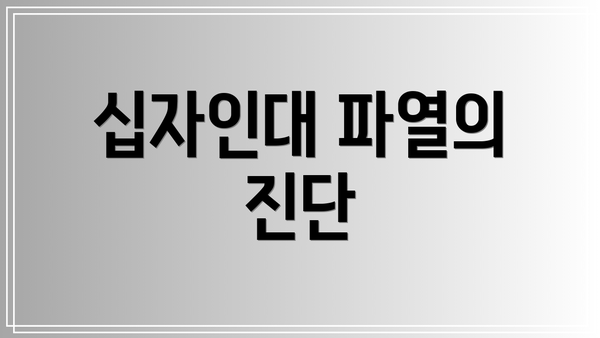 십자인대 파열의 진단
