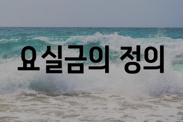 요실금의 정의